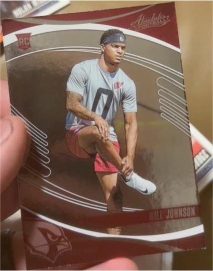 2025 Panini Absolute #198 Will Johnson — front