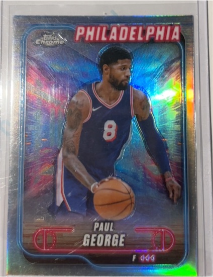 2024-25 Topps Chrome #135 Paul George — front