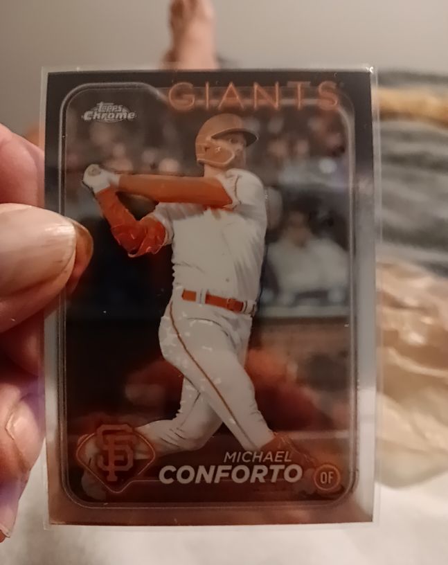 2024 Topps Chrome #256 Michael Conforto — front