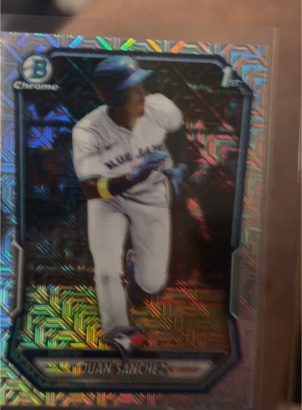 2026 Bowman Chrome #BCP-25 Juan Sanchez — front