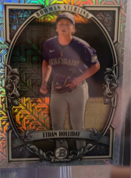 2026 Bowman Chrome Sterling #BST-11 Ethan Holliday — front