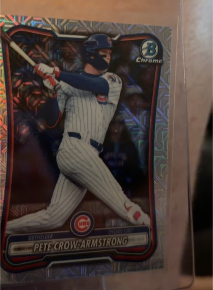 2026 Bowman Chrome #31 Pete Crow-Armstrong Mojo Refractor — front