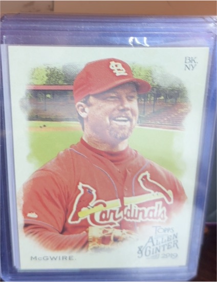 2019 Topps Allen & Ginter #61 Mark McGwire — front