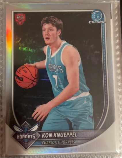 2025-26 Bowman Chrome #4 Kon Knueppel — front