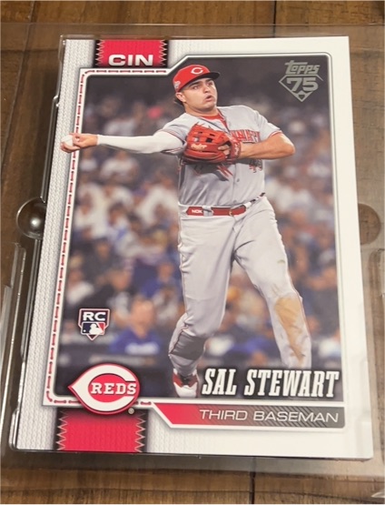 2026 Topps Series 2 #372 Sal Stewart — front