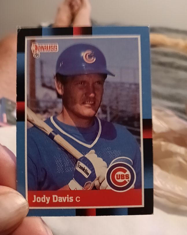 1988 Donruss #119 Jody Davis Chicago Cubs — front