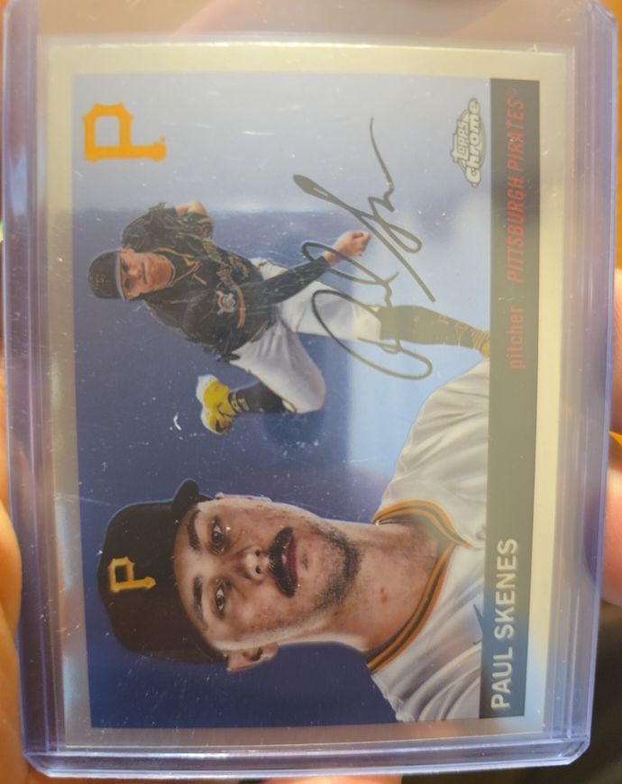 2025 Topps Chrome Platinum #197 Paul Skenes — front