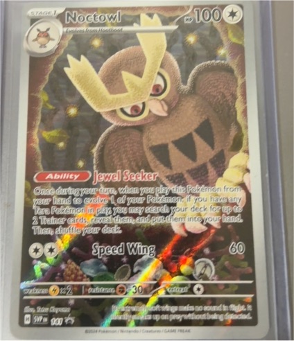 2023 Pokémon TCG Scarlet & Violet #141 Noctowl — front
