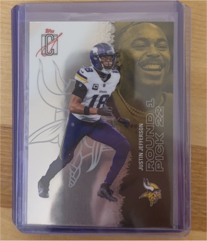 2025 Topps Signature Class #36 Justin Jefferson — front