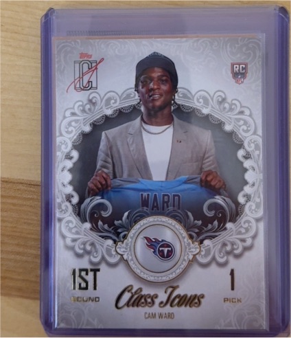 2025 Topps Signature Class Class Icons #CI-25 Cam Ward — front