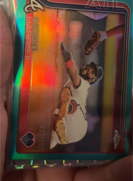 2025 Topps Chrome #230 Michael Harris II — front