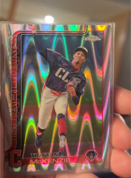 2025 Topps Chrome #21 Triston McKenzie — front