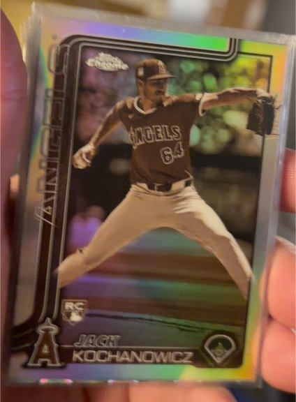 2025 Topps Chrome #121 Jack Kochanowicz Sepia Refractor — front