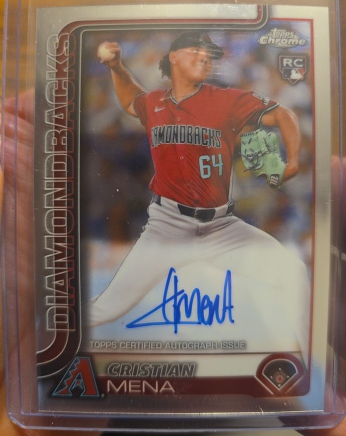 2025 Topps Chrome #RA-CME Cristian Mena — front