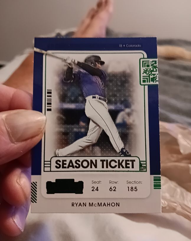 2021 Panini Contenders Season Ticket #67 Ryan McMahon — front