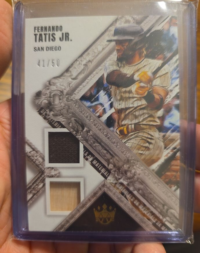 2022 Panini Diamond Kings DK Materials #DKM-FTJ Fernando Tatis Jr. — front