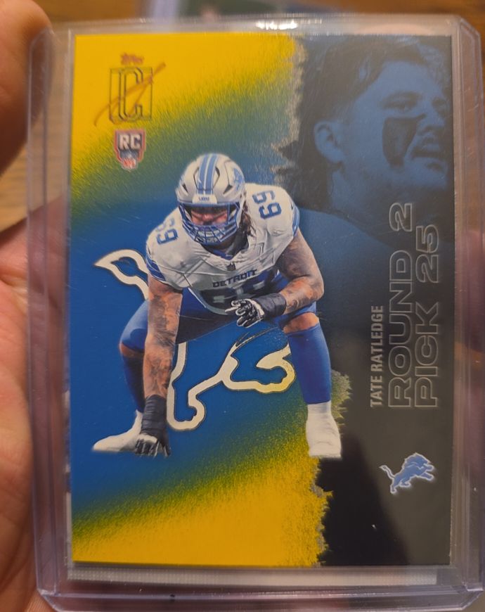2025 Topps Signature Class #219 Tate Ratledge — front