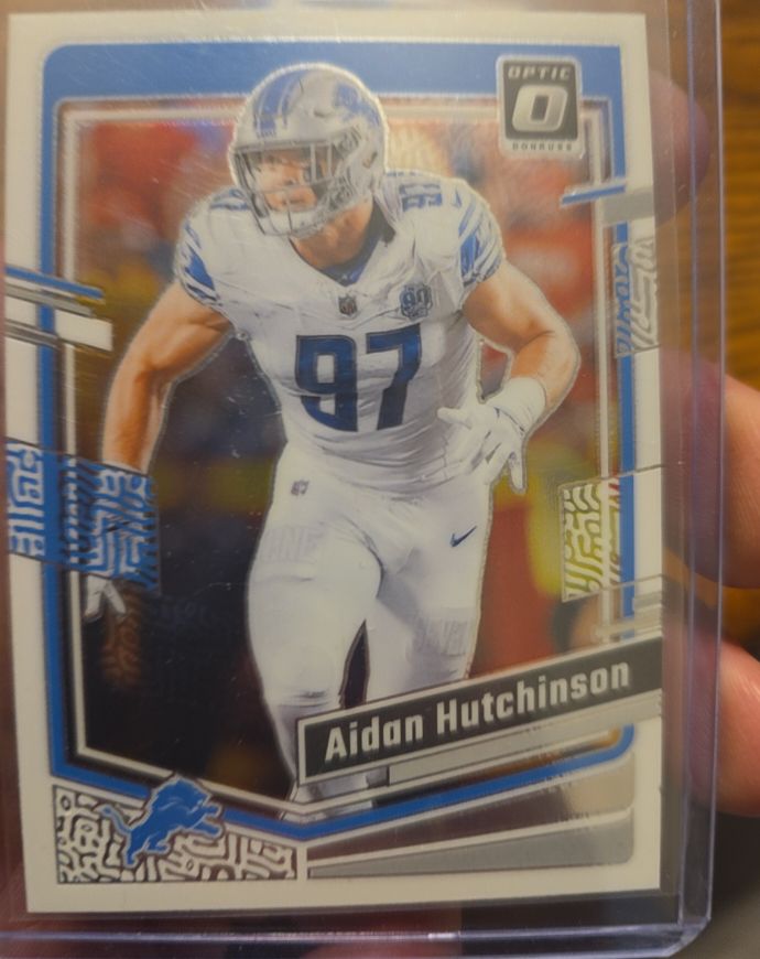2023 Panini Donruss Optic #58 Aidan Hutchinson — front