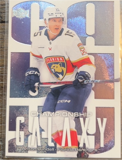 2025-26 Upper Deck Skybox Metal Universe Championship Galaxy #CG-20 Anton Lundell — front