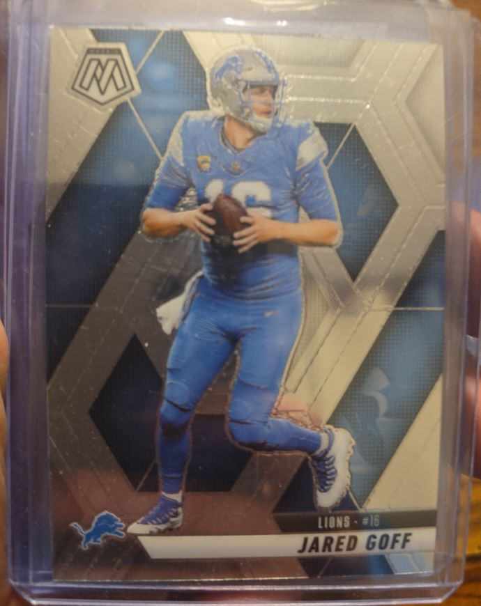 2025 Panini Mosaic #194 Jared Goff — front