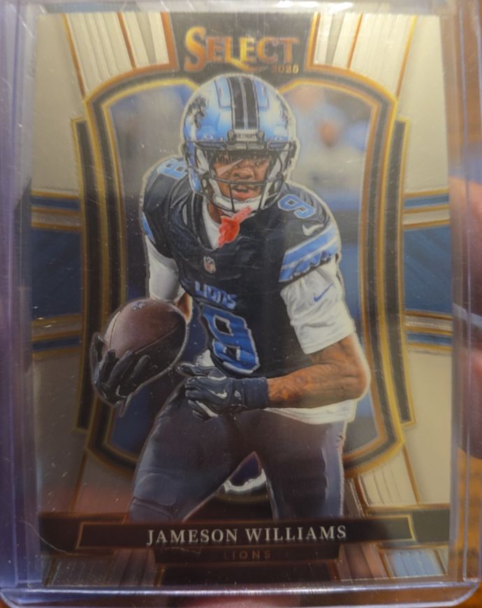 2025 Panini Select Premier Level #171 Jameson Williams — front
