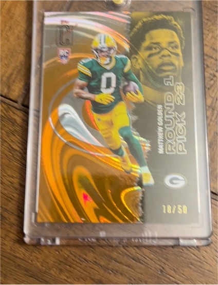 2025 Topps Signature Class #111 Matthew Golden — front