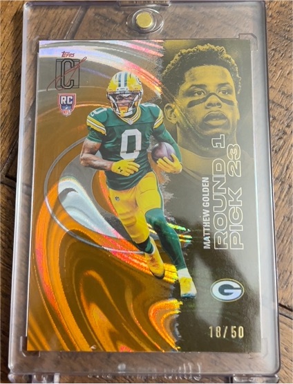 2025 Topps Signature Class #111 Matthew Golden — front
