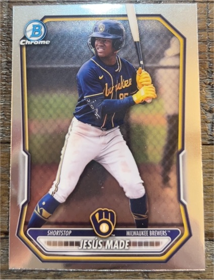 2026 Bowman Chrome #BCP-96 Jesus Made — front