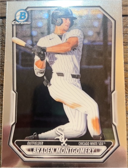 2026 Bowman Chrome #BCP-53 Braden Montgomery — front