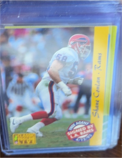 1993 Classic Pro Line Live #137 Shane Conlan — front