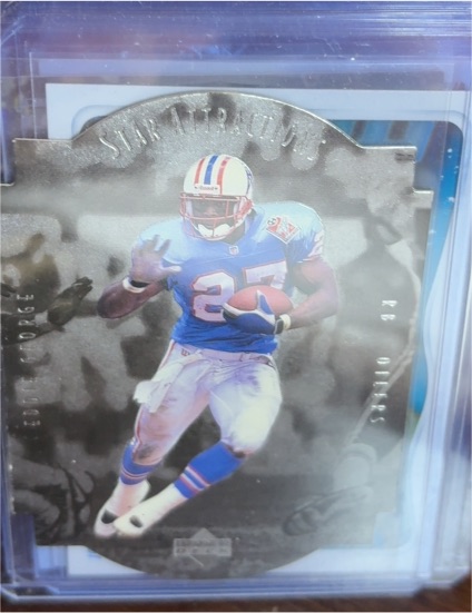 1997 Upper Deck Star Attractions #SA19 Eddie George — front