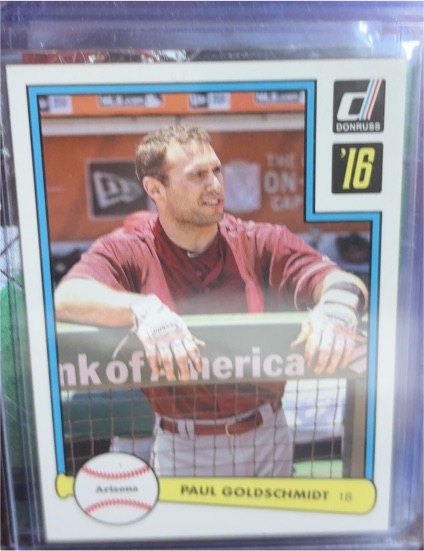2016 Donruss 1982 #D82-11 Paul Goldschmidt — front