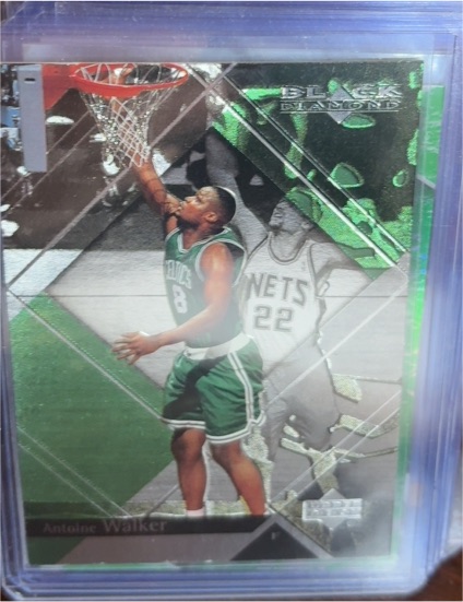 1999-00 Upper Deck Black Diamond #6 Antoine Walker — front
