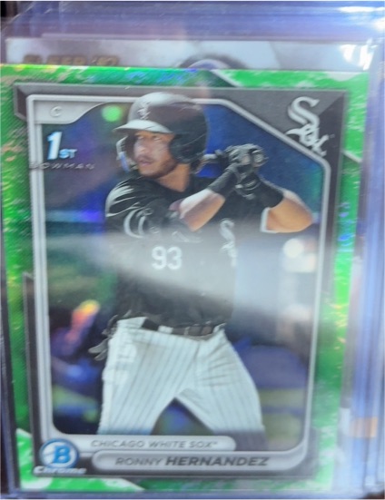 2024 Bowman Chrome #BCP-92 Ronny Hernandez — front
