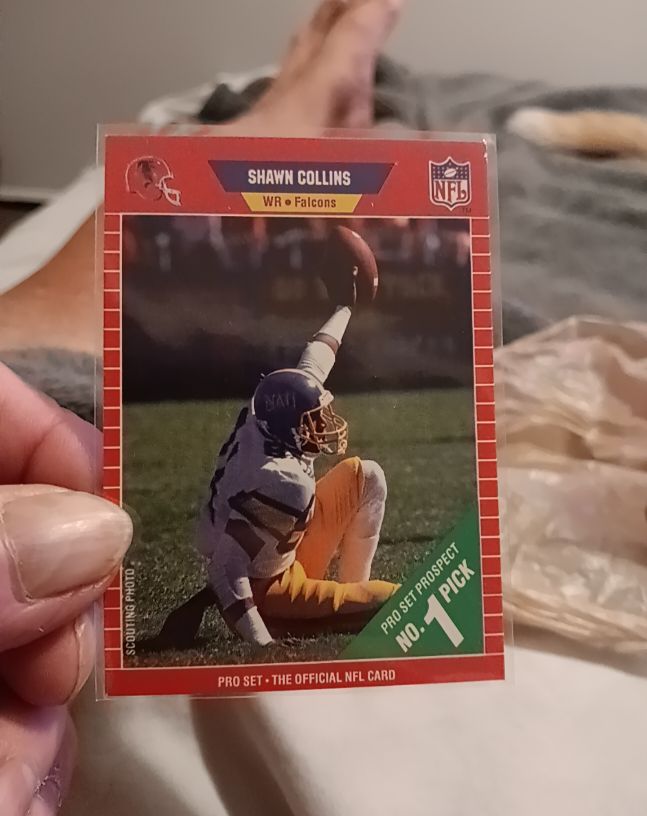 1989 Pro Set #485 Shawn Collins — front