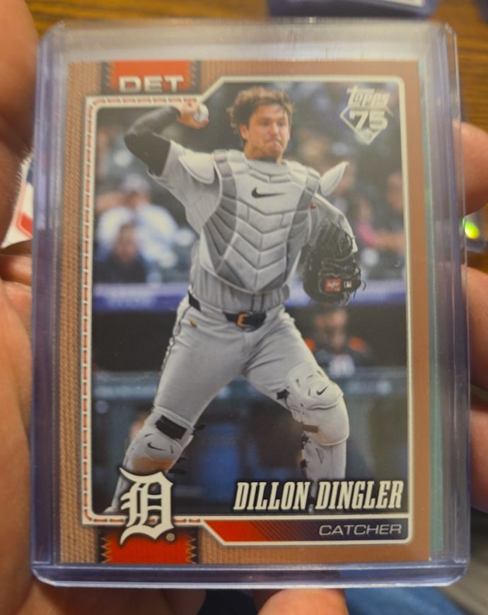 2026 Topps Series 2 #351 Dillon Dingler — front