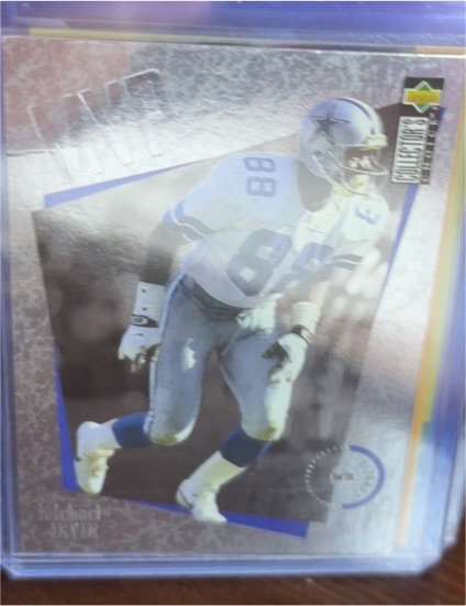 1996 Upper Deck Collector's Choice MVP #M11 Michael Irvin — front
