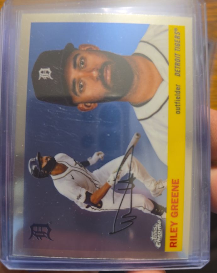 2025 Topps Chrome Platinum #30 Riley Greene — front