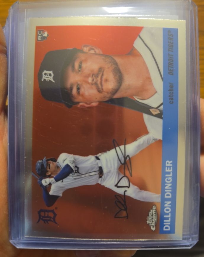 2025 Topps Chrome Platinum #292 Dillon Dingler — front