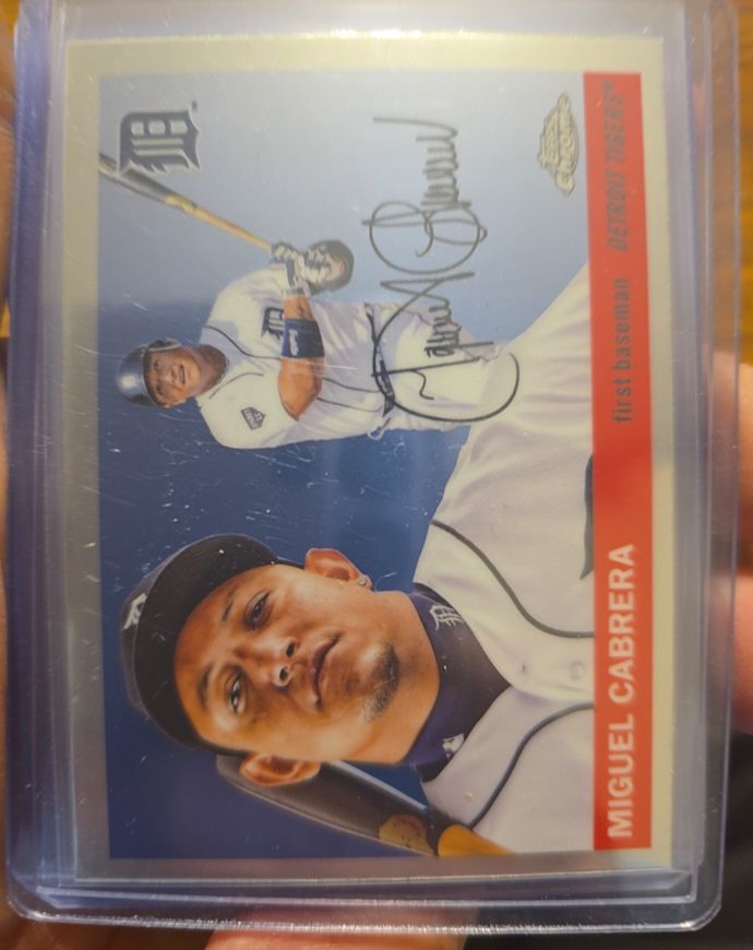 2025 Topps Chrome Platinum #470 Miguel Cabrera — front