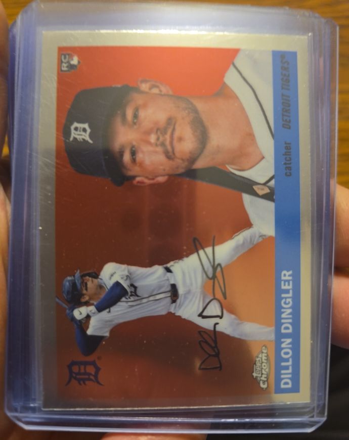 2025 Topps Chrome Platinum #292 Dillon Dingler — front