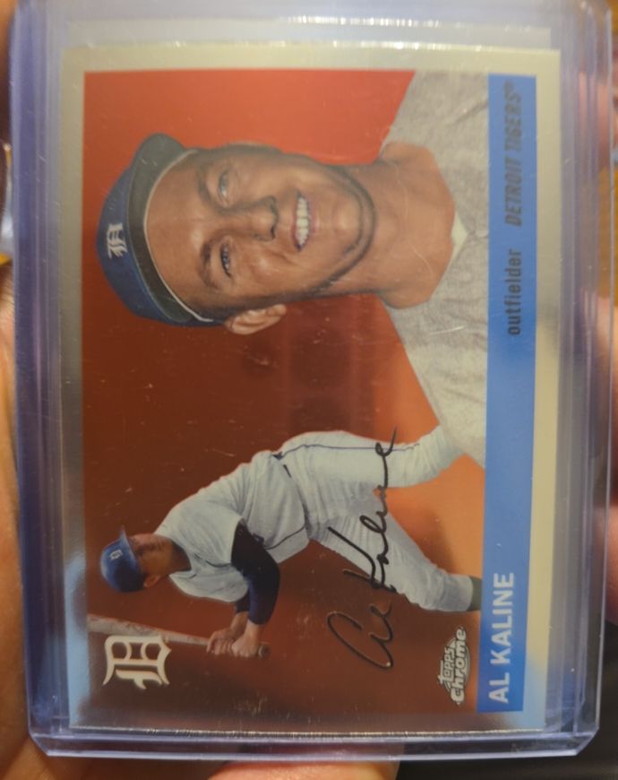 2025 Topps Chrome Platinum #487 Al Kaline — front