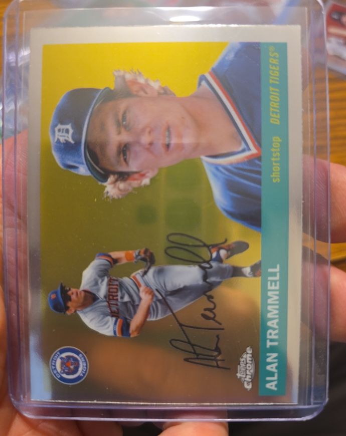 2025 Topps Chrome Platinum #460 Alan Trammell — front