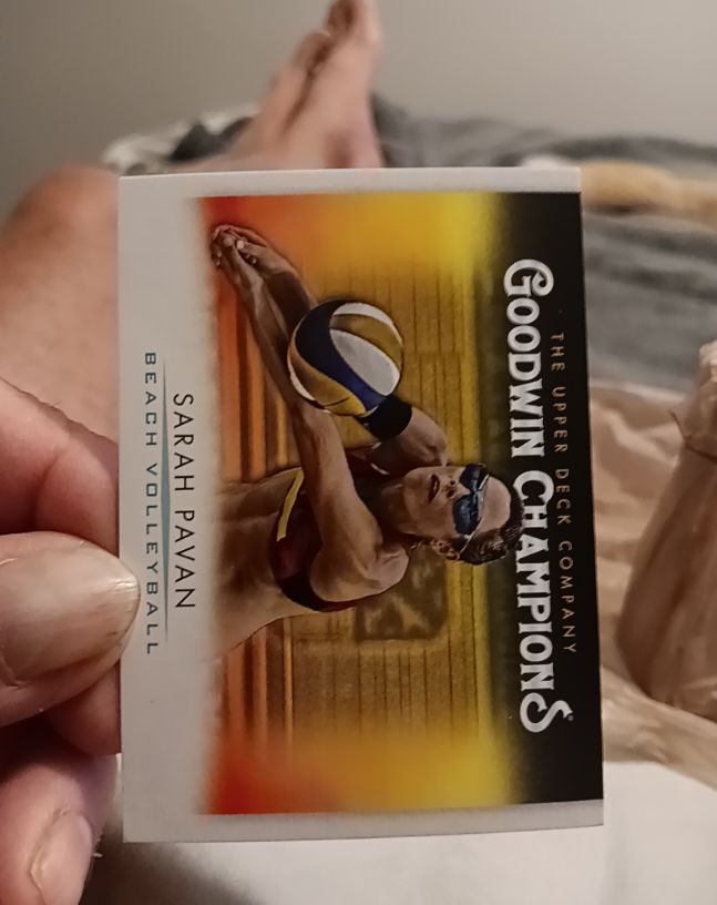 2021 Upper Deck Goodwin Champions #98 Sarah Pavan — front