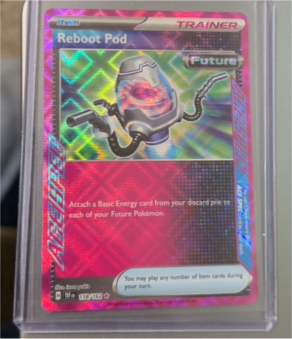 2024 Pokémon SV05: Temporal Forces #158 Reboot Pod — front