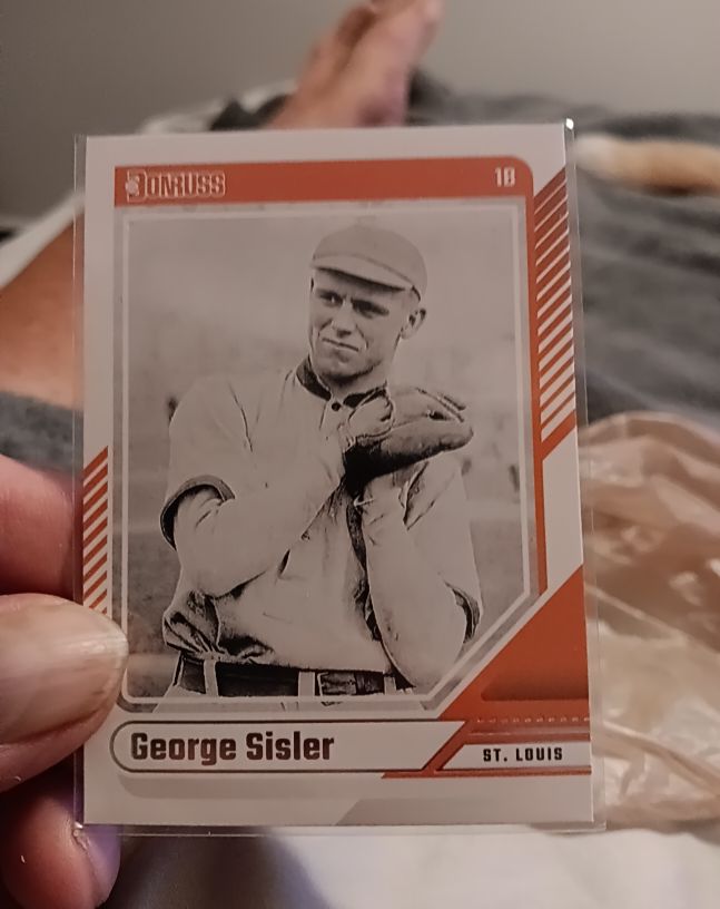 2024 Donruss #22 George Sisler — front