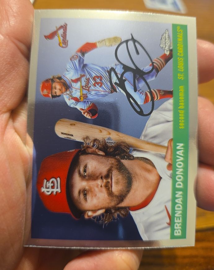 2025 Topps Chrome Platinum #149 Brendan Donovan — front