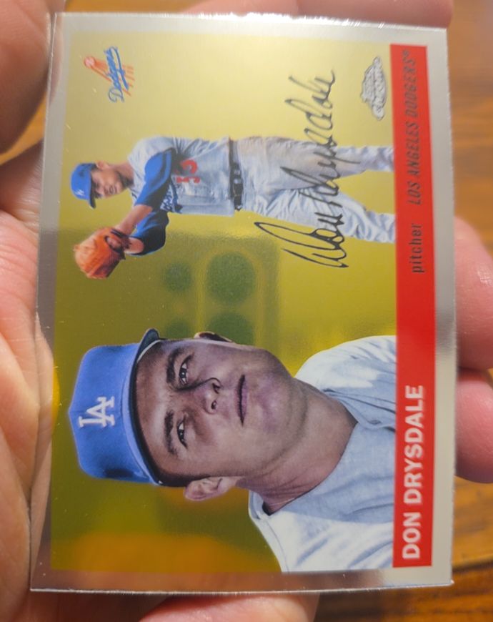 2025 Topps Chrome Platinum #411 Don Drysdale — front