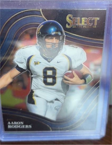 2022 Panini Select Draft Picks #126 Aaron Rodgers — front