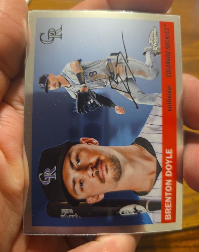 2025 Topps Chrome Platinum #52 Brenton Doyle — front